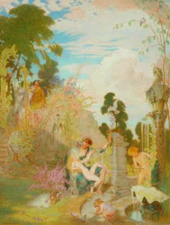 Ein Gartenidyll, 1929